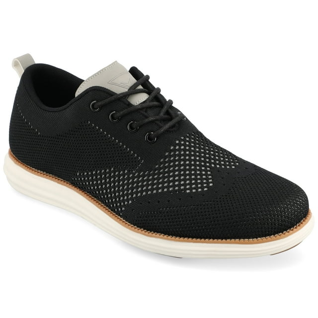 Vance Co. Mens Ezra Tru Comfort Foam Knit Wingtip Dress Shoe