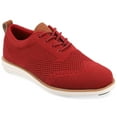 thumbnail image 1 of Vance Co. Mens Ezra Tru Comfort Foam Knit Wingtip Dress Shoe, 1 of 8