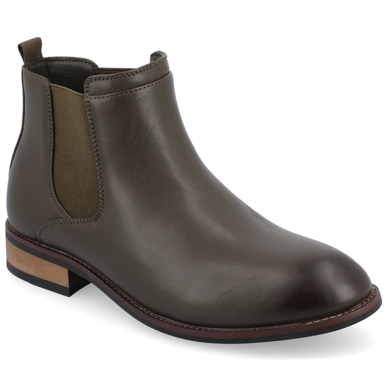 Vance Co. Mens Landon Tru Comfort Foam Pull-on Round Toe 