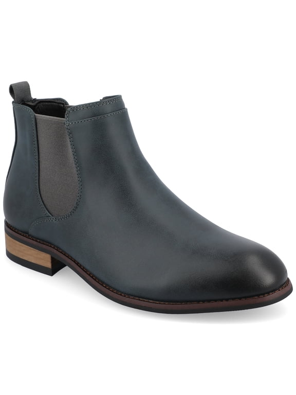 Mens Landon Wide Width Tru Comfort Foam Pull-on Round Toe Chelsea Boot