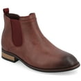 thumbnail image 1 of Vance Co. Mens Landon Wide Width Tru Comfort Foam Pull-on Round Toe Chelsea Boot, 1 of 8