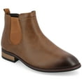 thumbnail image 1 of Vance Co. Mens Landon Wide Width Tru Comfort Foam Pull-on Round Toe Chelsea Boot, 1 of 8