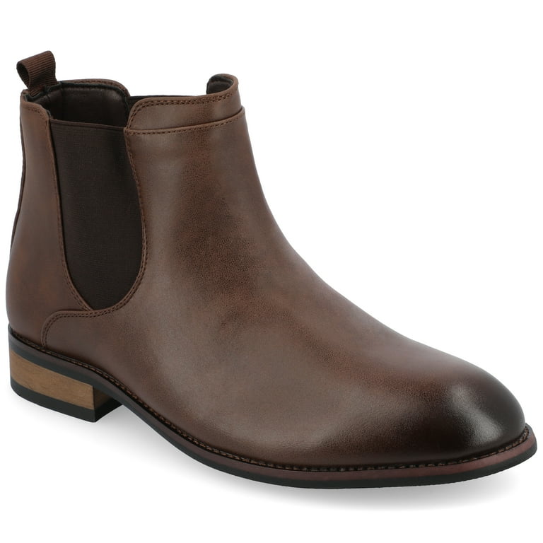 Wide toe top chelsea boot