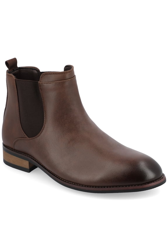 Mens Landon Wide Width Tru Comfort Foam Pull-on Round Toe Chelsea Boot