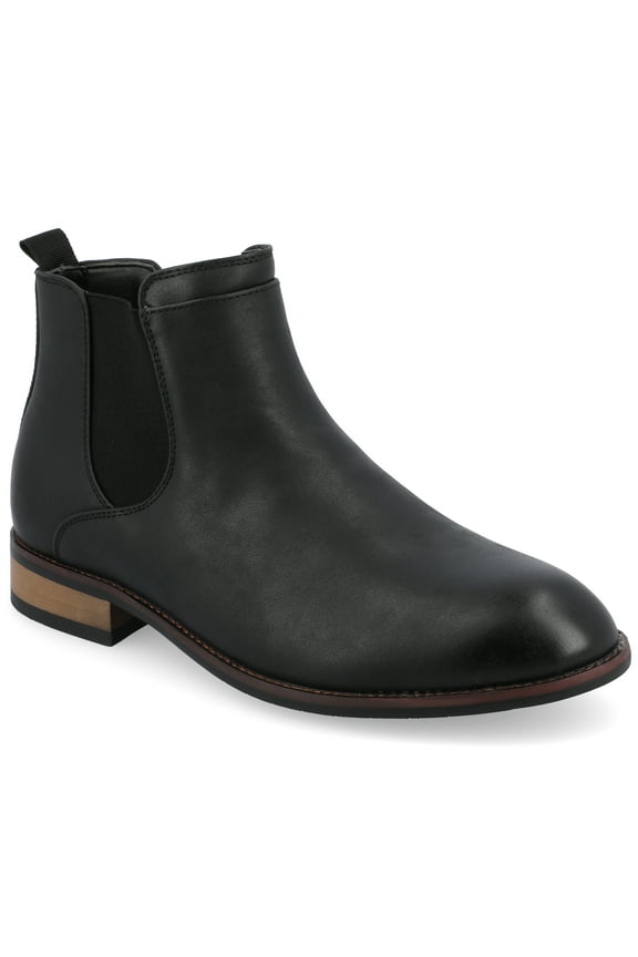 Mens Landon Wide Width Tru Comfort Foam Pull-on Round Toe Chelsea Boot