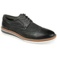 thumbnail image 1 of Vance Co. Mens Warrick Wide Width Tru Comfort Foam Wingtip Lace-up Derby Dress Shoe, 1 of 7