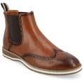 thumbnail image 1 of Vance Mens Thorpe Wingtip Slip-on Chelsea Boot, 1 of 10