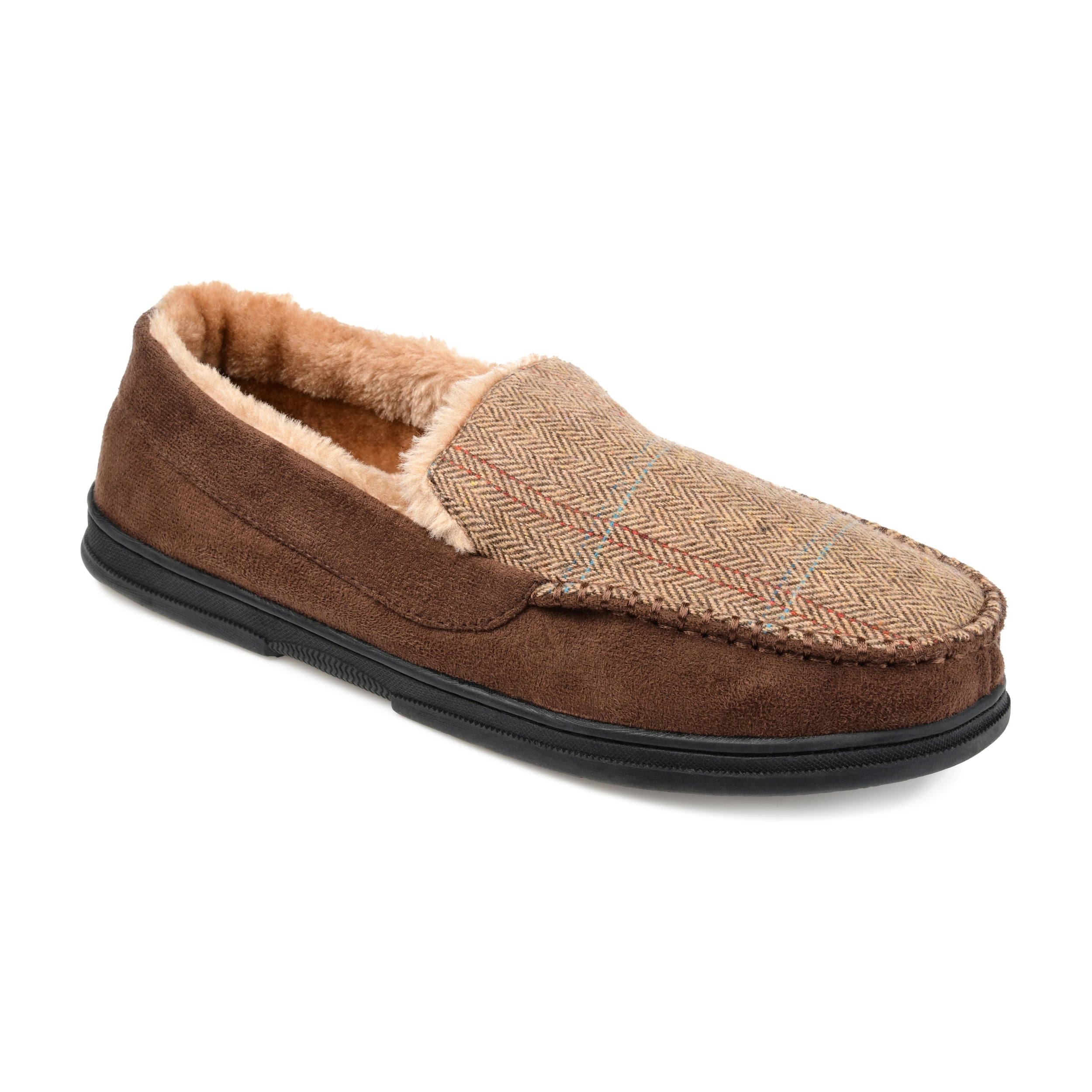 mens moccasin slippers walmart