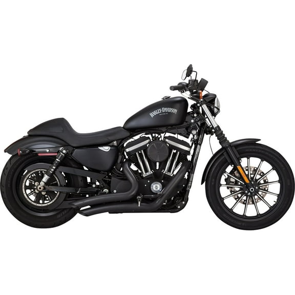 Vance & Hines Black Big Radius 2-into-2 Exhaust System (46367)