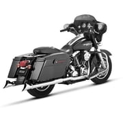 Vance & Hines Dresser Duals Chrome Header Pipes for 1995-2008 FL Models, 1-3/4 Independent 2-Into-2 System 16799