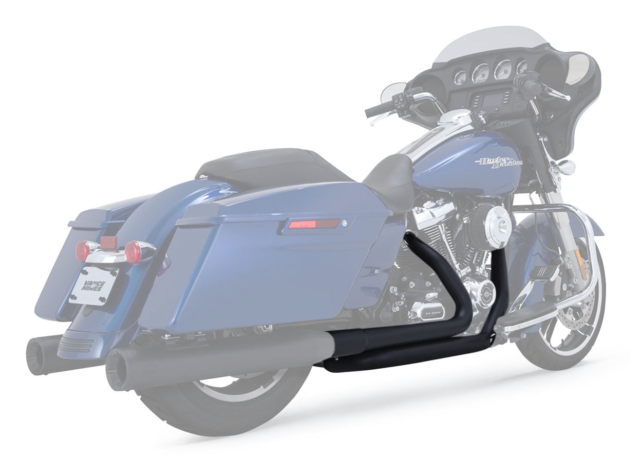 Vance & Hines Dresser Duals Matte Black Header System (46752)