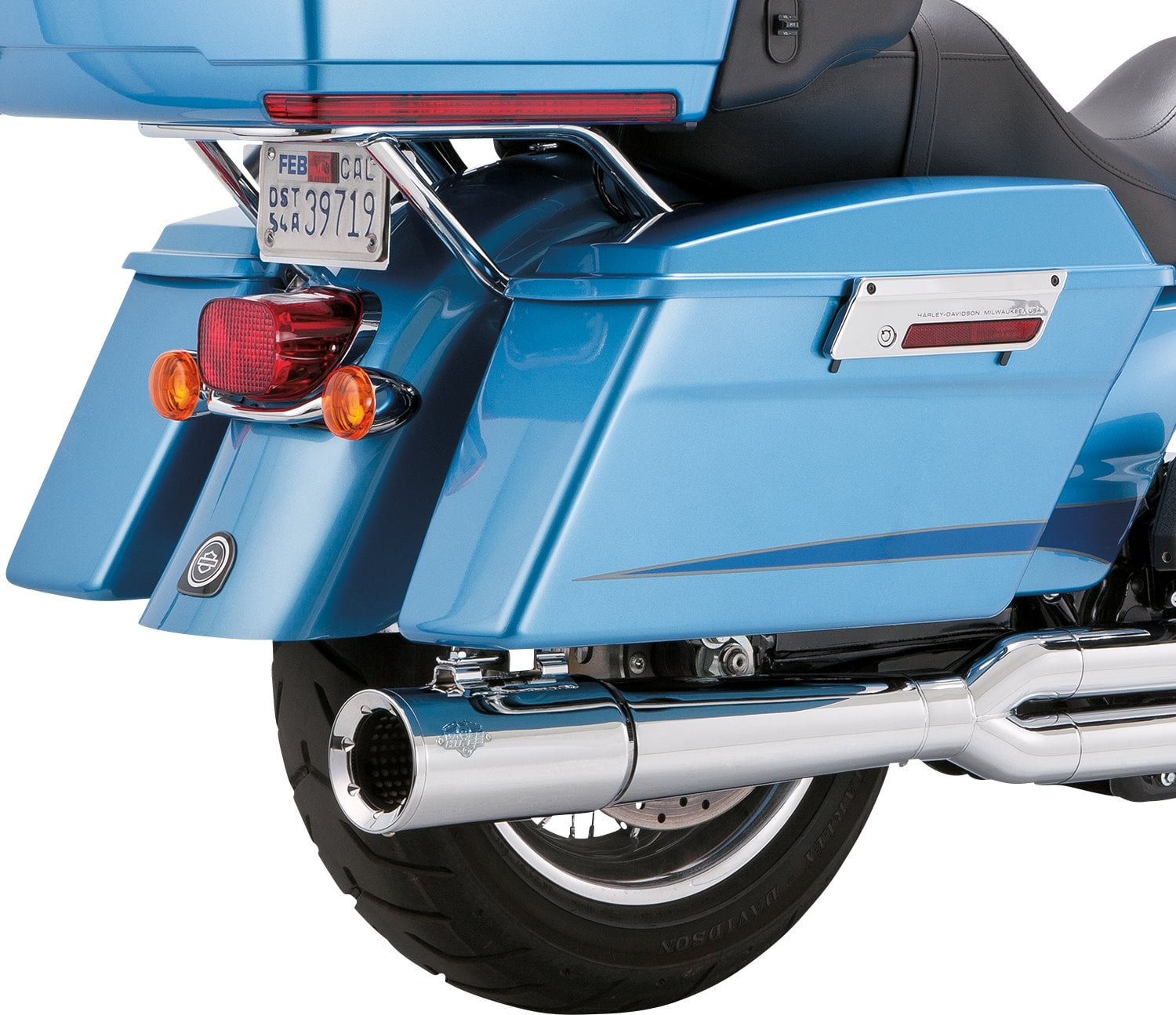 Vance & Hines Pro Pipe 2-nto-1 Chrome Exhaust System '10-16 Twins Cams (17359)