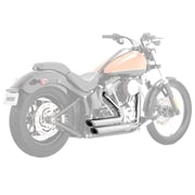 Vance & Hines Shortshots Staggered Chrome Exhaust System 17221