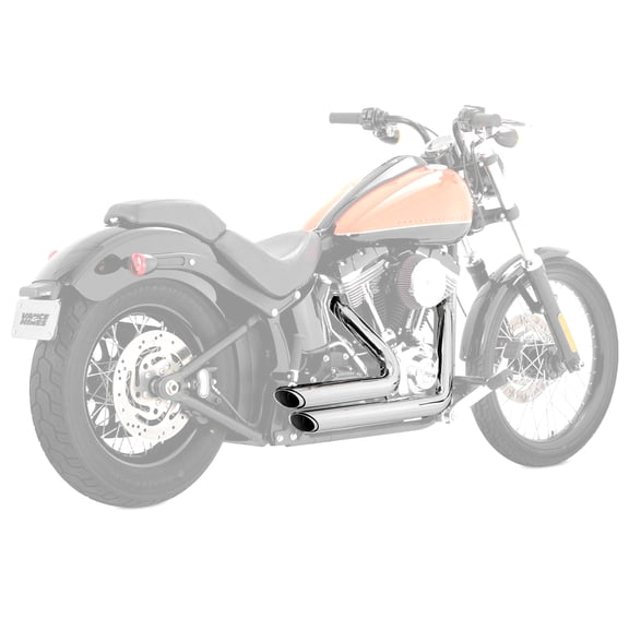 Vance & Hines Shortshots Staggered Chrome Exhaust System (17221)