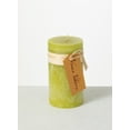 thumbnail image 1 of Vance Kitira 6" Green Grape Timber Pillar Candle ,Scentless, Clean-Burning, Environmental Friendly, 1 of 9