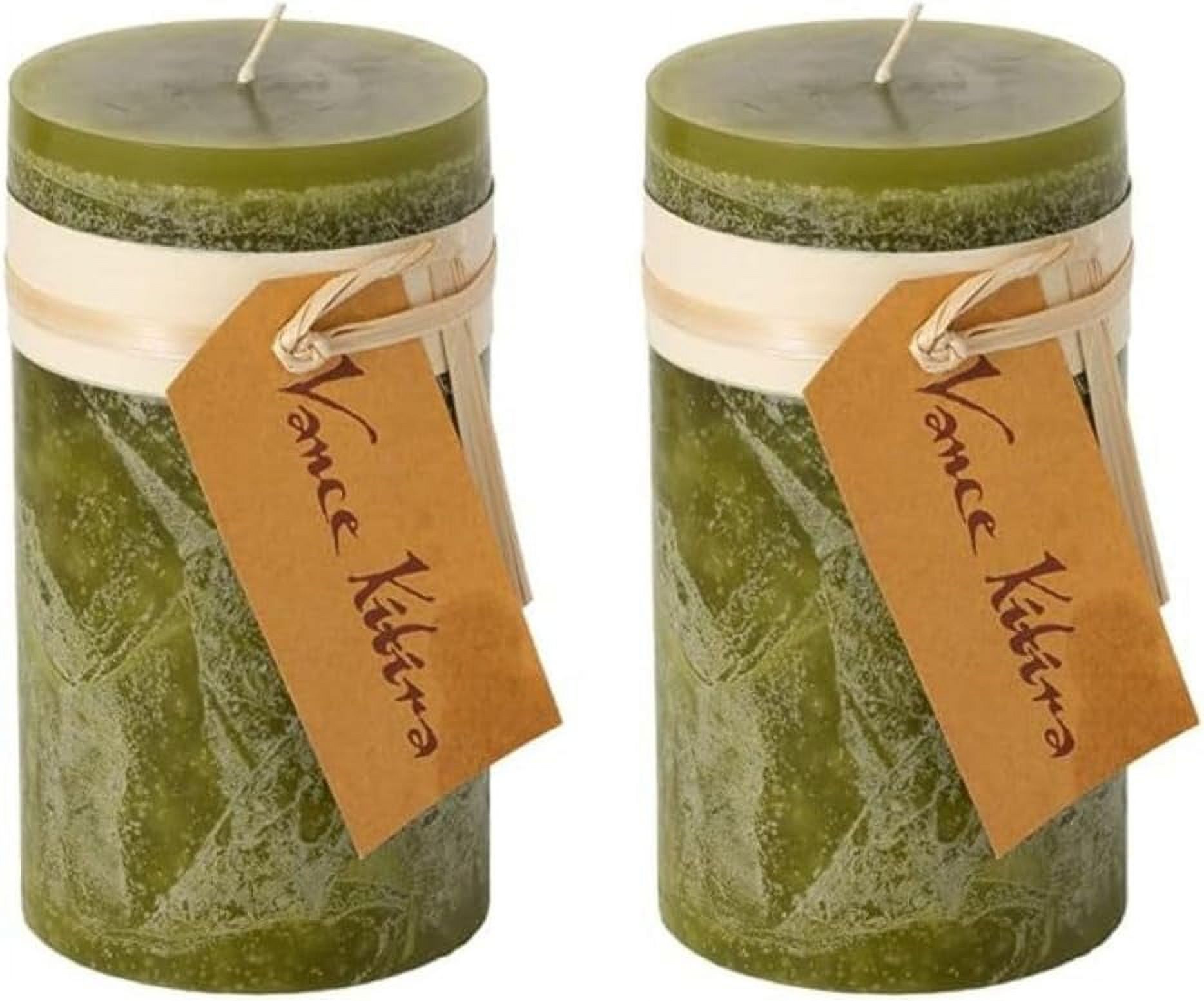 Vance Kitira Timber Candle Set Of 2, CleanBurning, Environmental