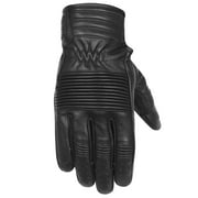 Vance Leathers 'The Scrapper' Men's Premium Mid-Length Leather Motorcycle Gloves