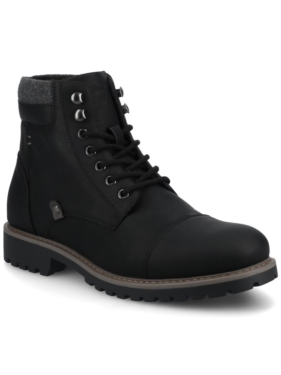 Vance Men's Yukkon Medium and Wide Width Cap Toe Boot
