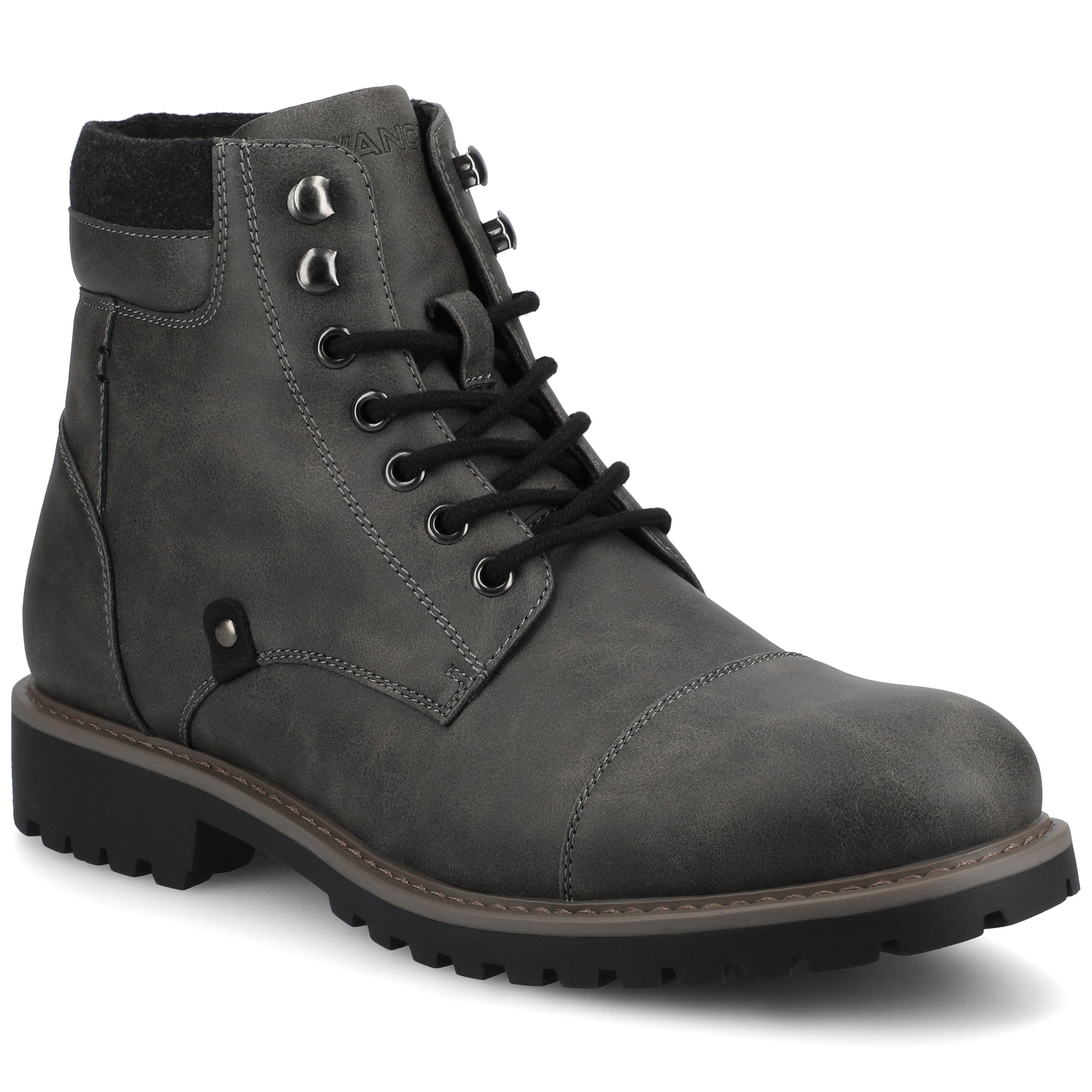 Vance‎ Co Men\'s Austin Grey Cap Toe Boot 8.5 Austin Cap Toe Chukka Boot | Vance Footwear main image 2