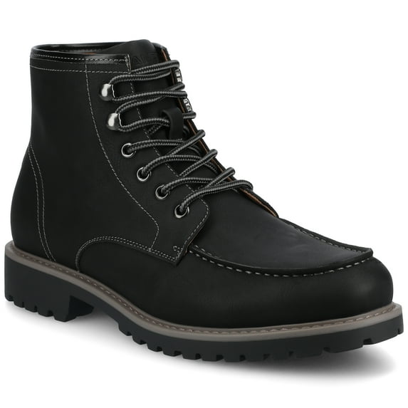 Vance Men's Zeus Medium and Wide Width Moc Toe Boot