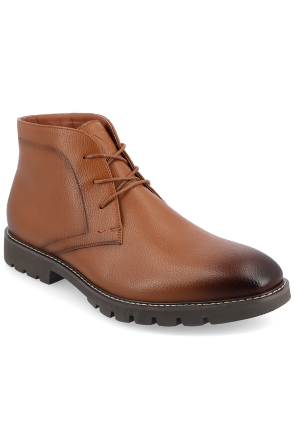 Vance Mens Arturo Plain Toe Chukka Boot