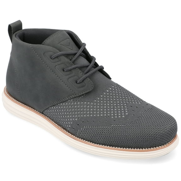 Vance Mens Barett Tru Comfort Foam Knit Lace-up Chukka Boot
