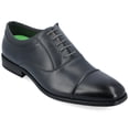 thumbnail image 1 of Vance Mens Bradley Wide Tru Comfort Foam Lace-up Cap Toe Oxford Dress Shoe, 1 of 9