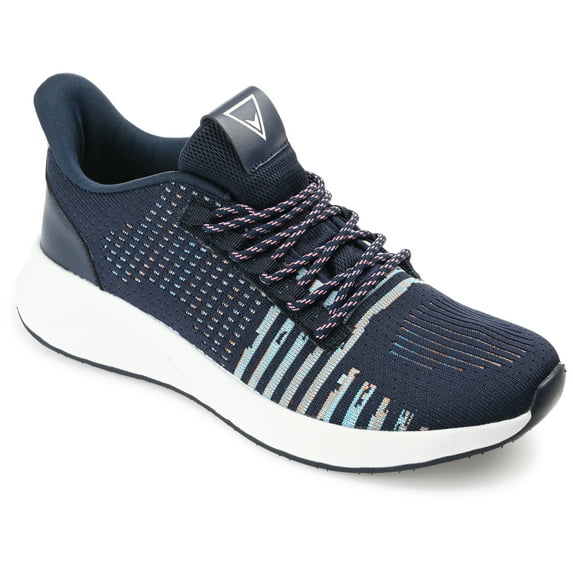 Vance Mens Brewer Knit Lace-up Athleisure Sneaker