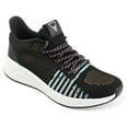 thumbnail image 1 of Vance Mens Brewer Knit Lace-up Athleisure Sneaker, 1 of 9