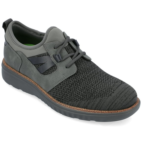 Vance Mens Claxton Knit Lace-up Round Toe Sneaker