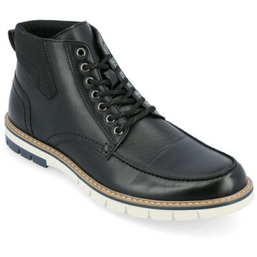 Vance Mens Dalvin Lace-up Moc Toe Ankle Boot