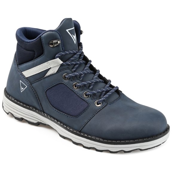 Vance Mens Derrick Lace-up Round Toe Ankle Boot