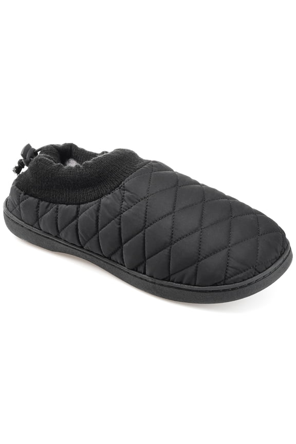Vance Mens Fargo Drawstring Closure Slip-on Clog Slipper