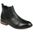 thumbnail image 1 of Vance Mens Garrett Pull-on Cap Toe Chelsea Boot, Widths Available, 1 of 8