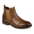 thumbnail image 1 of Vance Mens Garrett Pull-on Cap Toe Chelsea Boot, Widths Available, 1 of 8