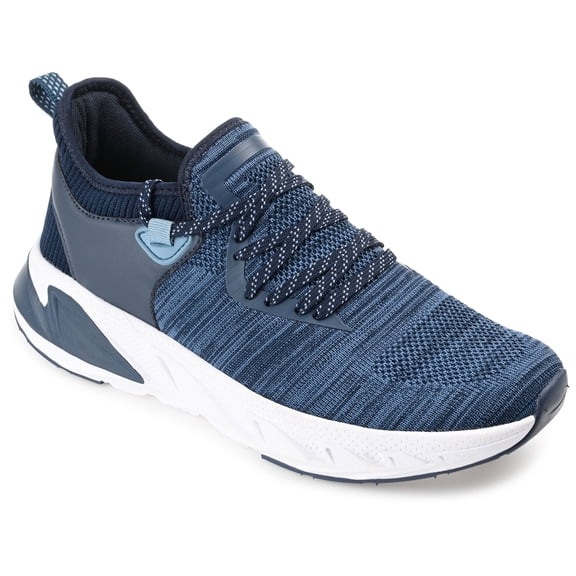 Vance Mens Gibbs Knit Lace-up Athleisure Sneaker