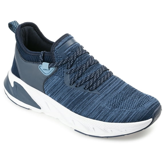 Vance Mens Gibbs Knit Lace-up Athleisure Sneaker