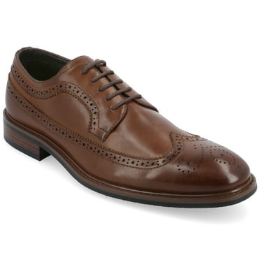 Vance Mens Gordy Wingtip Lace-up Dress Shoe