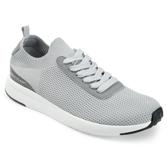 Vance Mens Grady Knit Lace-up Walking Sneaker