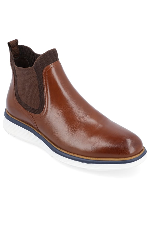 Vance Mens Hartwell Pull-on Round Toe Chelsea Boot