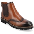 thumbnail image 1 of Vance Mens Hogan Wingtip Slip-on Chelsea Boot, 1 of 10