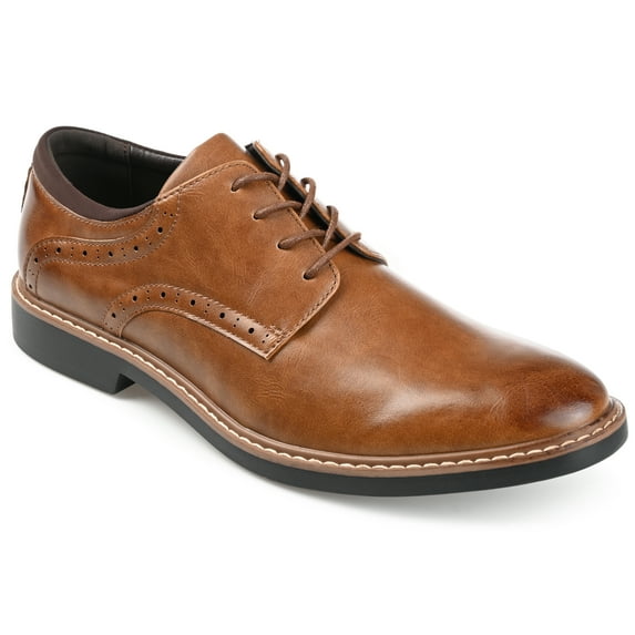 Vance Mens Irwin Lace-up Round Toe Dress Shoe