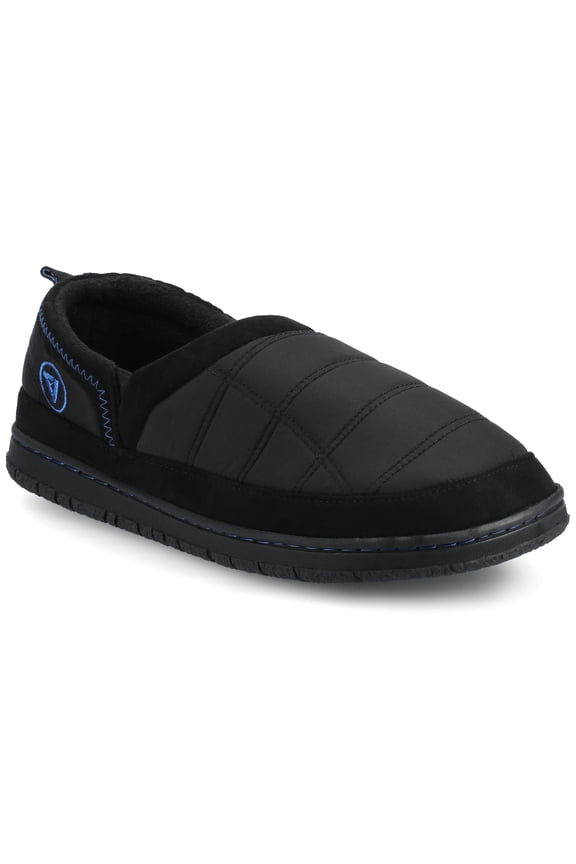 Vance Mens Jared Quilted Shearling Slipper