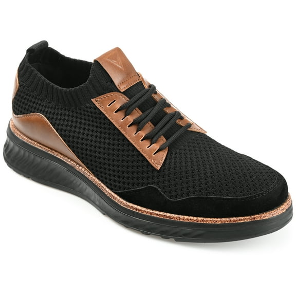 Vance Mens Julius Knit Lace-up Casual Dress Shoe