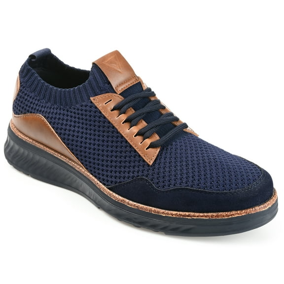Vance Mens Julius Knit Lace-up Casual Dress Shoe