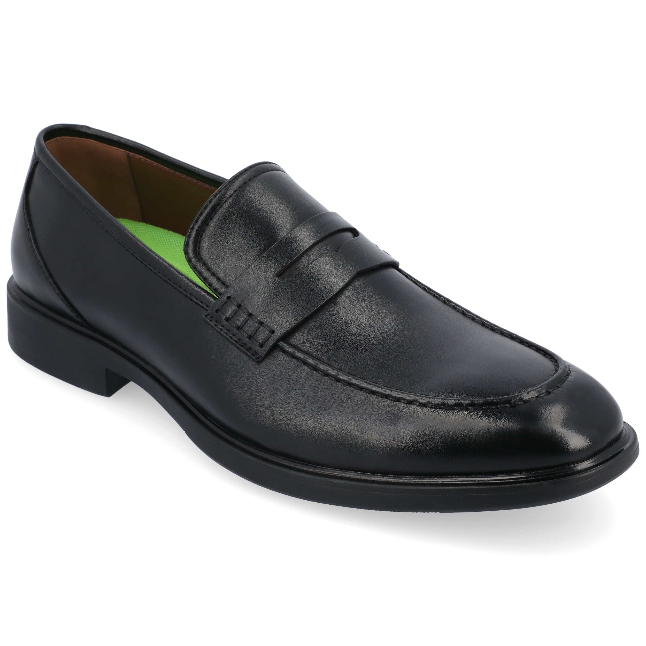 Vance Co Oneal Loafers Mens Size 8 Black New Tru Comfort Moc Toe Slip On Shoes Harrison Slip-on Casual Loafer | Vance Footwear main image 3