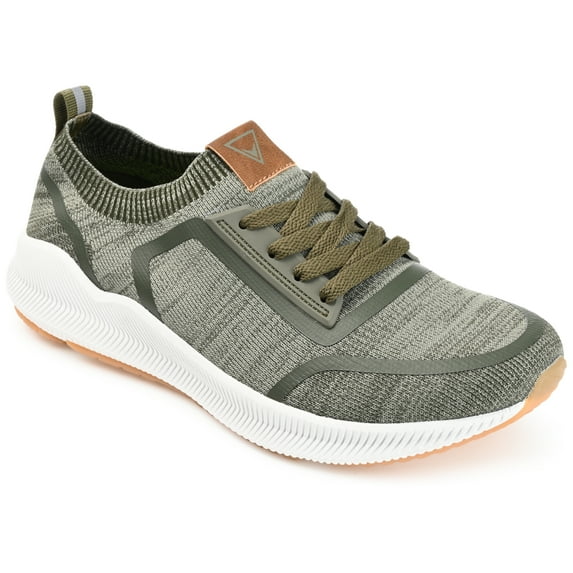 Vance Mens Keller Knit Lace-up Athleisure Sneaker