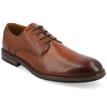 Vance Mens Kendon Plain Toe Lace-up Derby