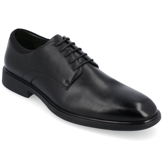 Vance Mens Kimball Plain Toe Lace-up Dress Shoe, Widths Available