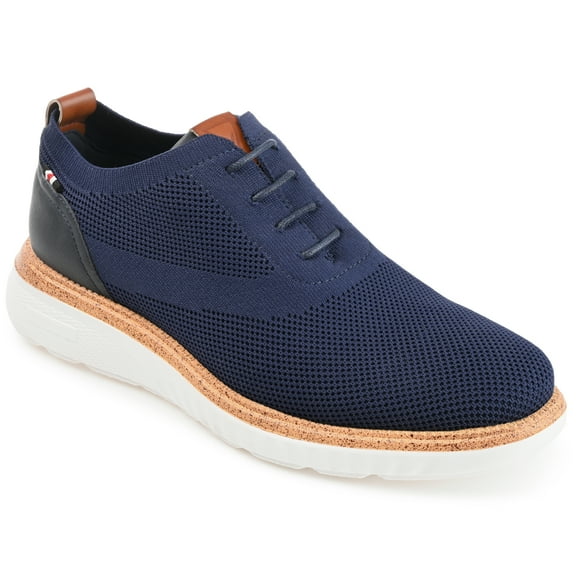 Vance Mens Lamont Knit Lace-up Round Toe Casual Dress Shoe